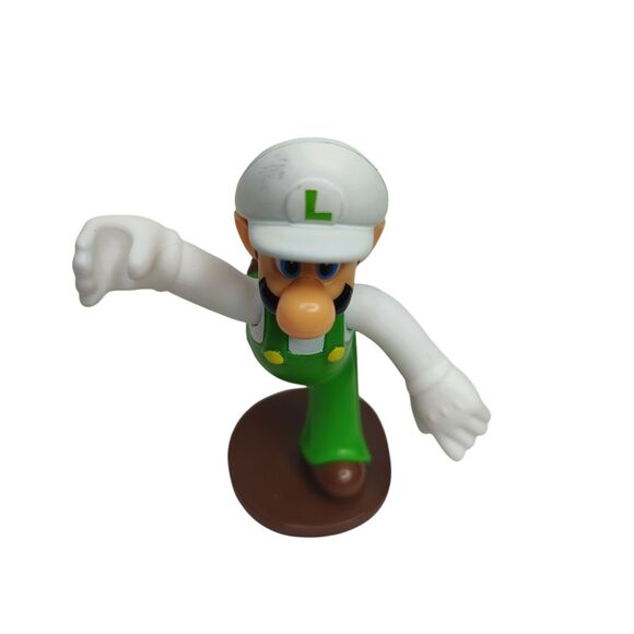 2018 Fire Power Luigi 3.5in McDonald's Action Figure Nintendo Super Mario Bros - Picture 3 of 4